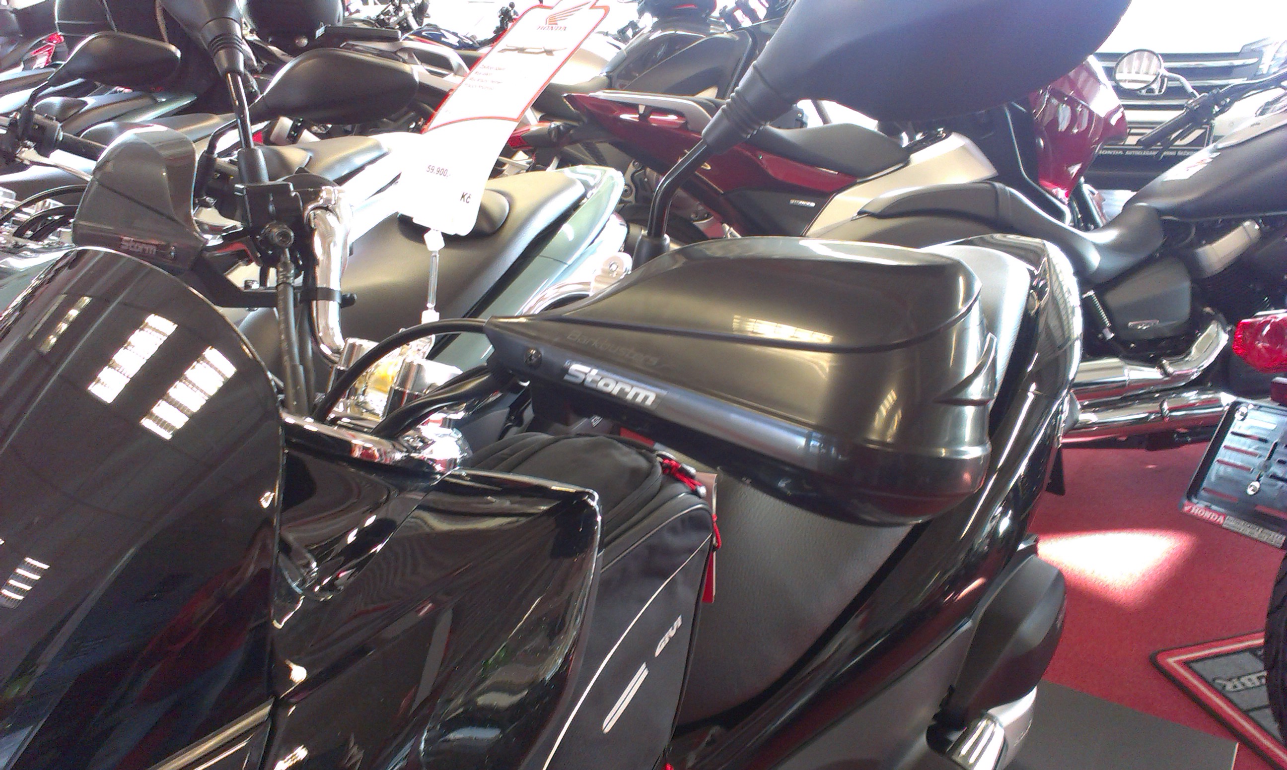 Chrániče páček  Honda PCX 125 STORM S1