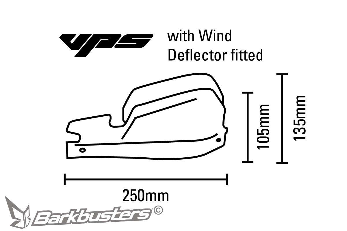 Plasty pro chrániče BHG VPS-203-00-BK
