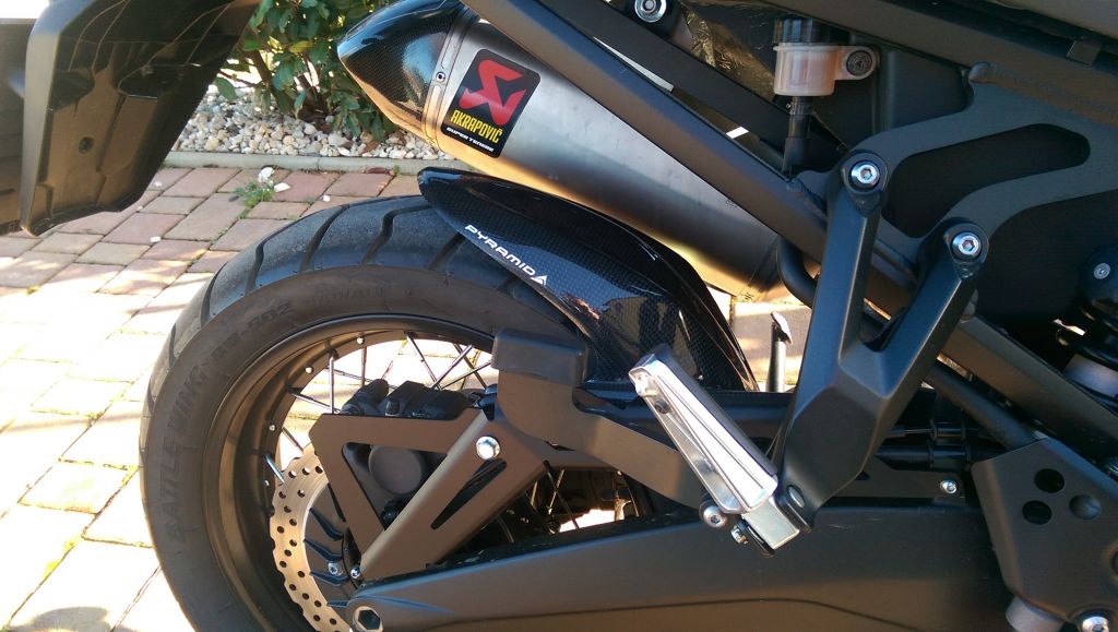 YAMAHA XT1200Z 2010-  blatníček karbon 072432A