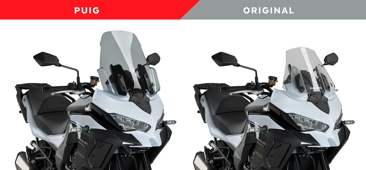 KAWASAKI Versys 650 15-21/1000 12-18 plexi Puig 9421H