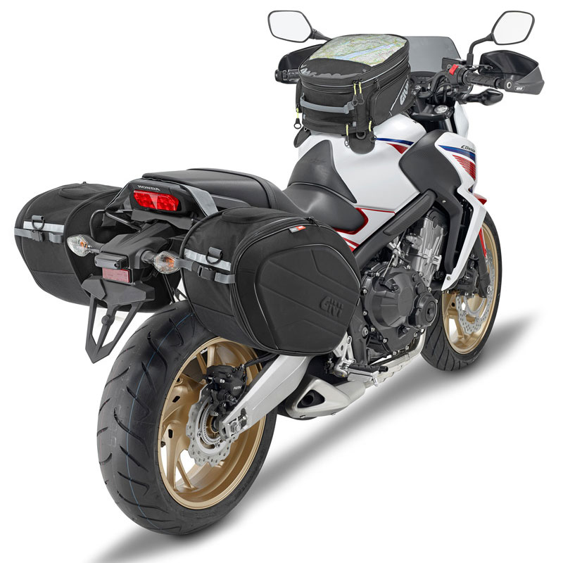 Givi EA100C boční moto brašny 2x30-40L.