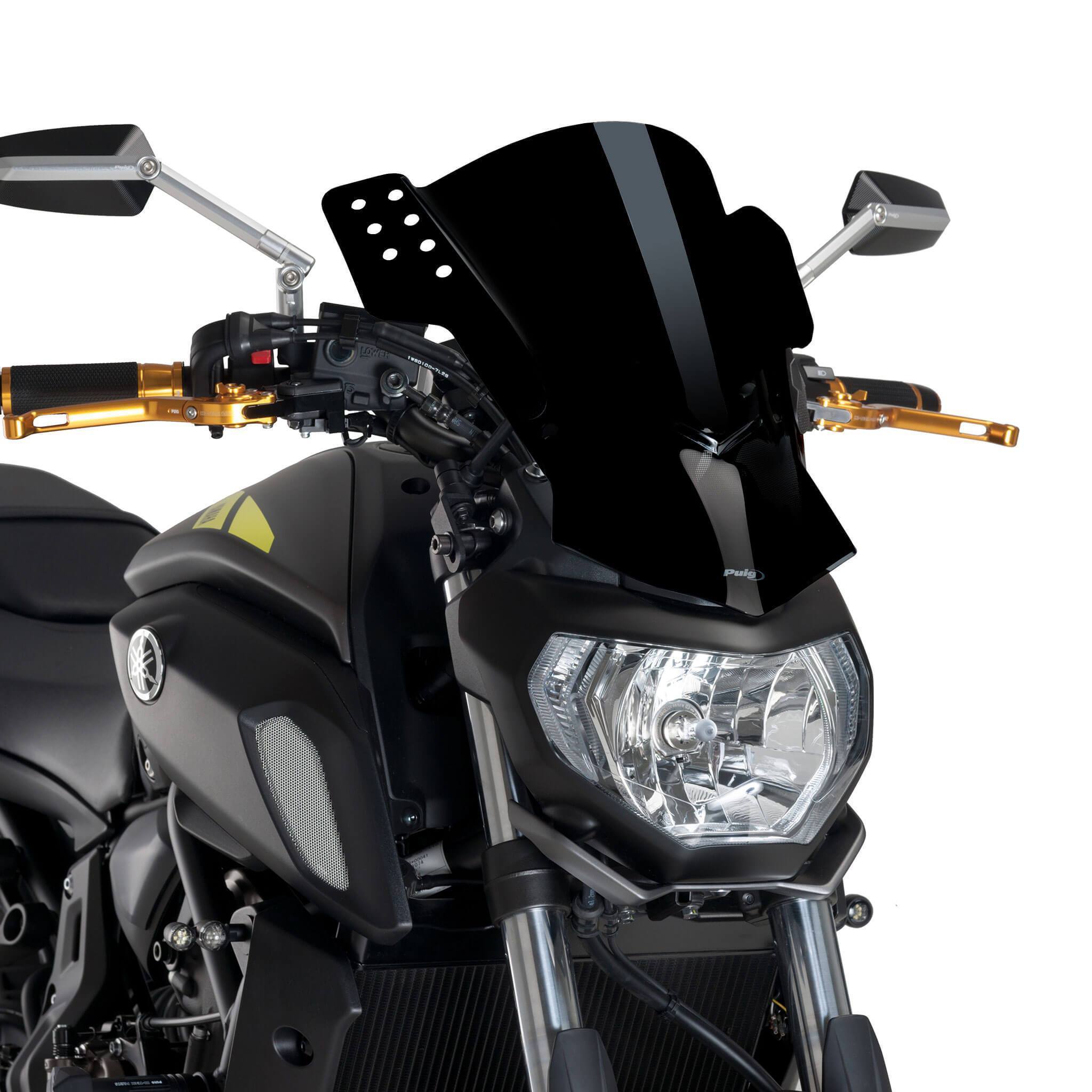 Plexi Rafale PUIG 5881N černé