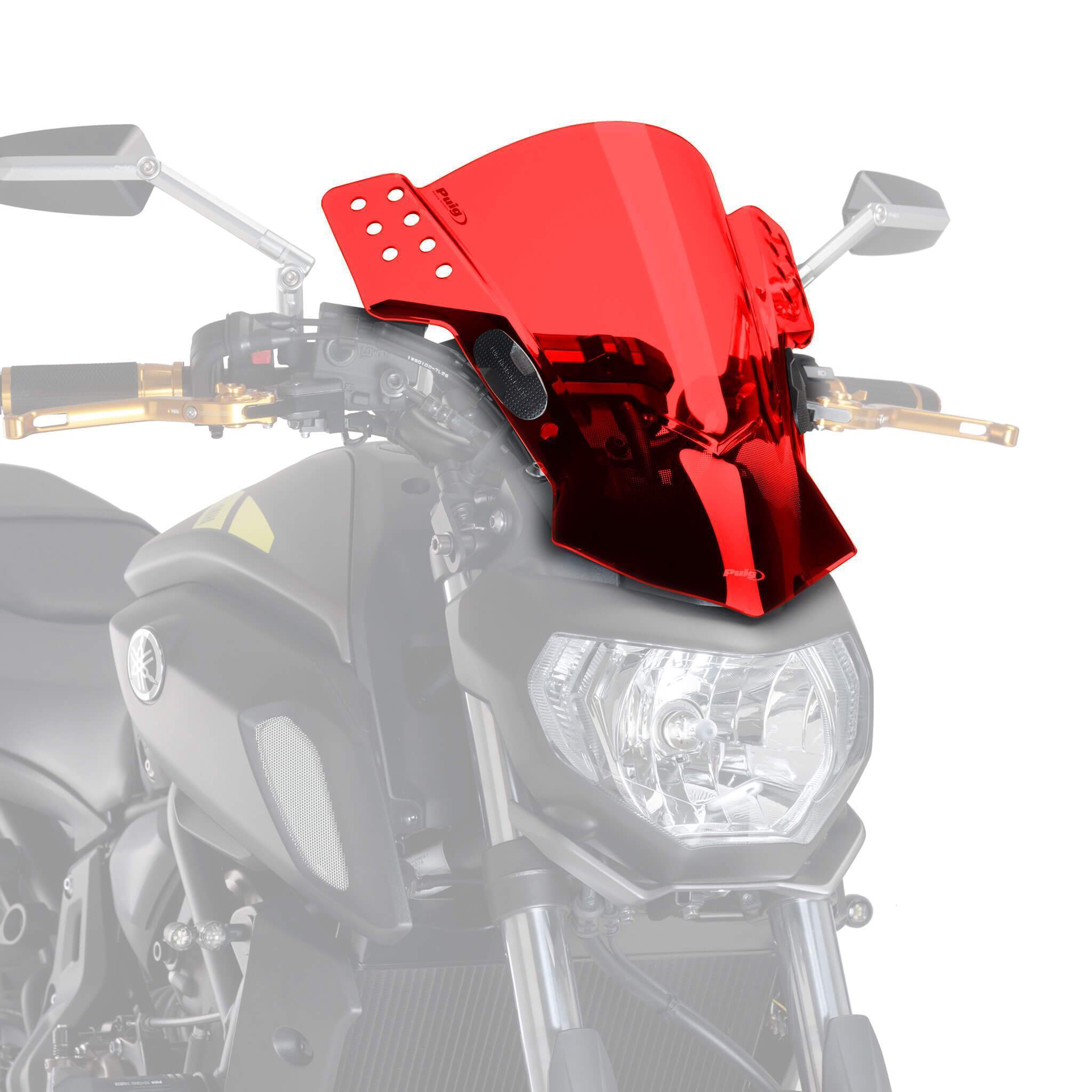 Plexi Rafale PUIG 5881R červené