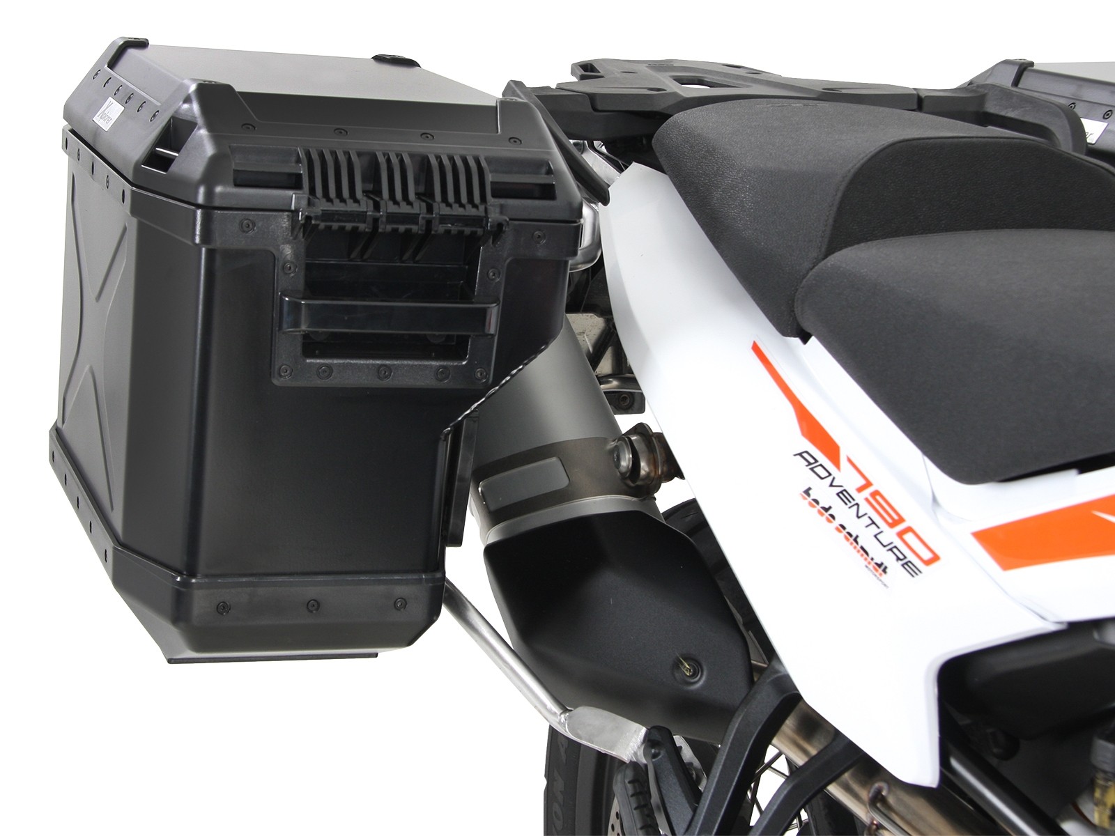 KTM 790 Adventure/R 19-21 sada černých kufrů H&B