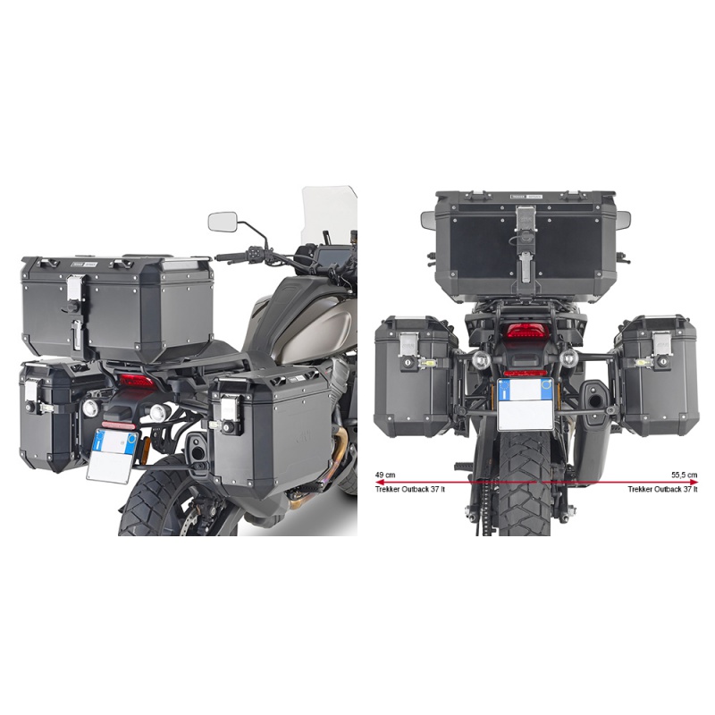 Harley Davidson Pan America 21-25 nosiče kufrů KLO8400CAM