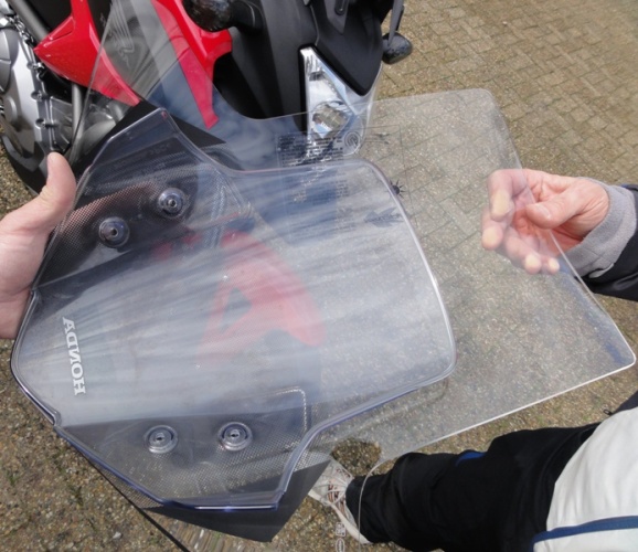 Plexi  Honda NC 700 X/750 X -15 K-D1111ST