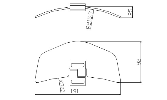 Přídavné plexi/deflektor PUIG 191x92 4717W