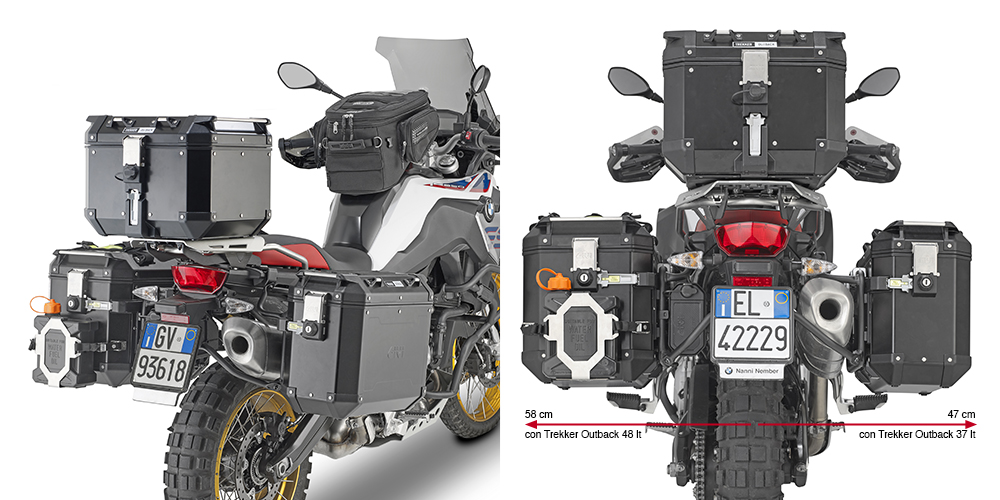 BMW F750/850GS 18-23/Adv.19-23 boční nosiče KL5127CAM