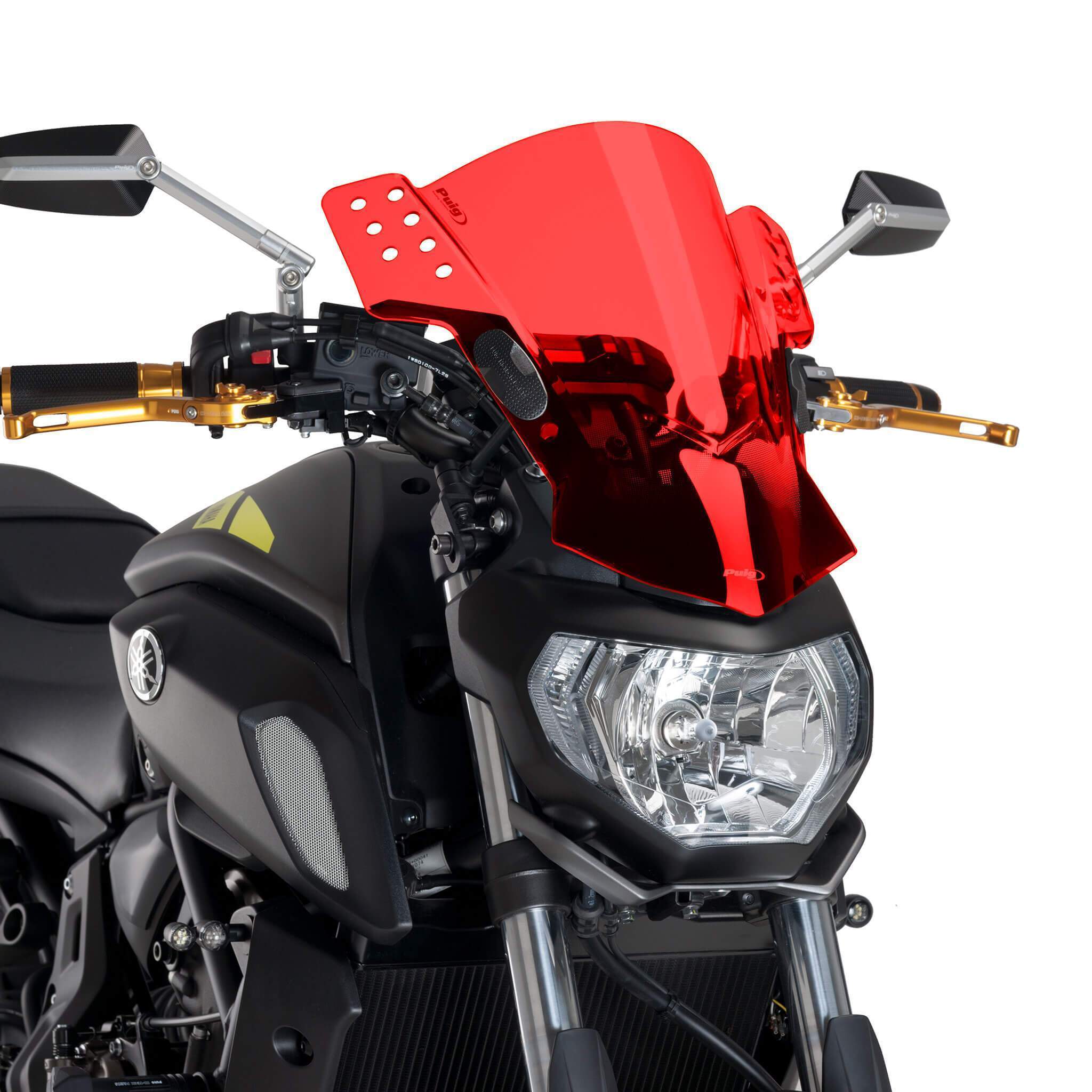Plexi Rafale PUIG 5881R červené