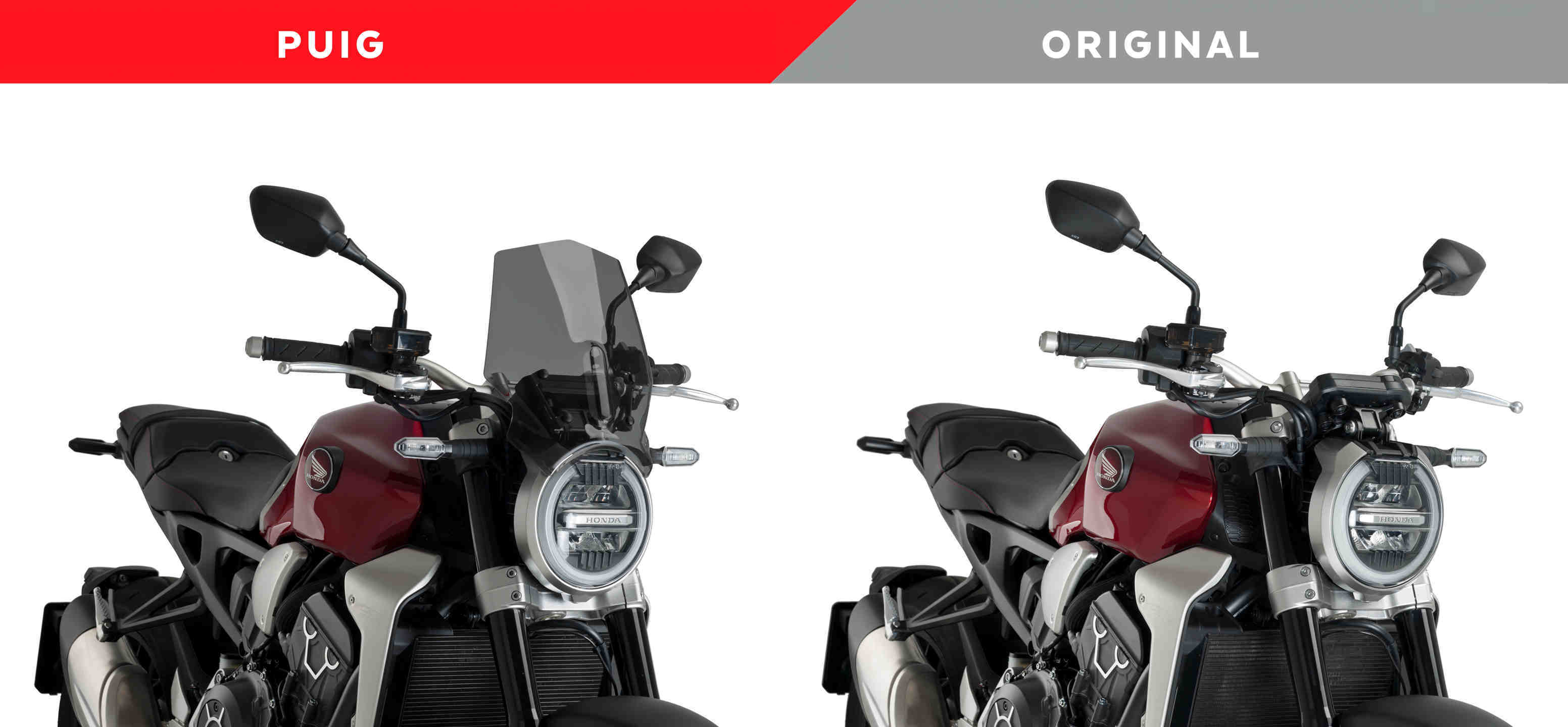 Honda CB1000R 18-20 plexi Puig 9748H