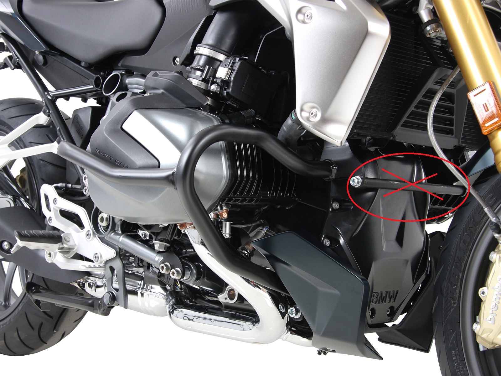 BMW R1250RS 2019- padací rámy 5016515 00 01
