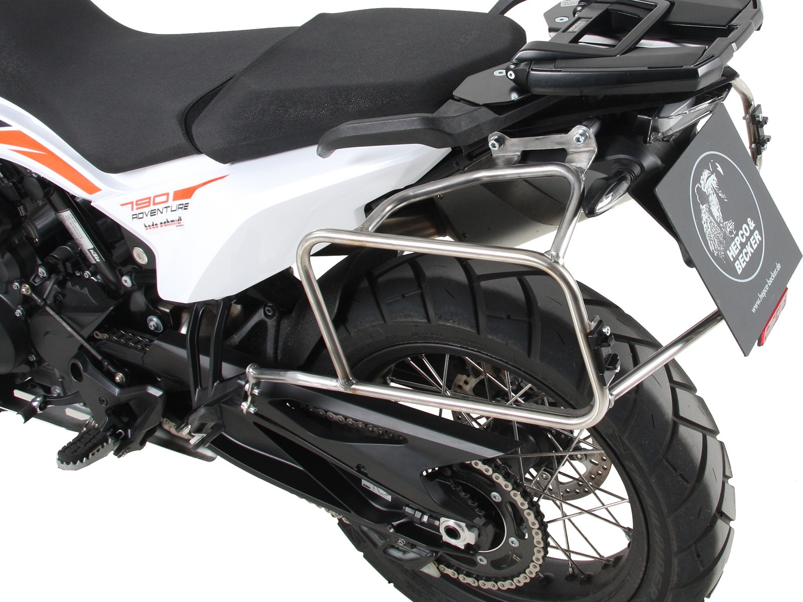 KTM 790 Adventure/R 19-21 sada stříbrných kufrů H&B