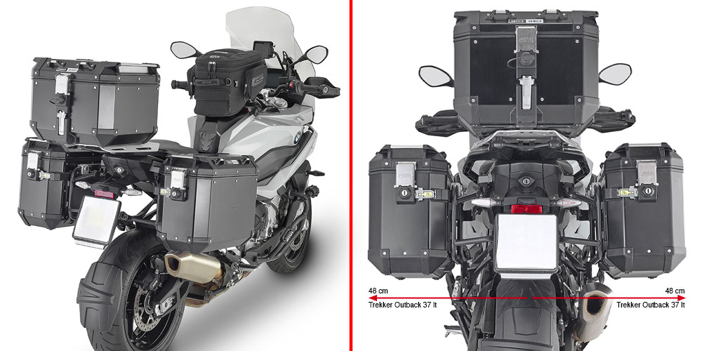 BMW S1000XR 20-24 nosič bočních kufrů KLO5138CAM