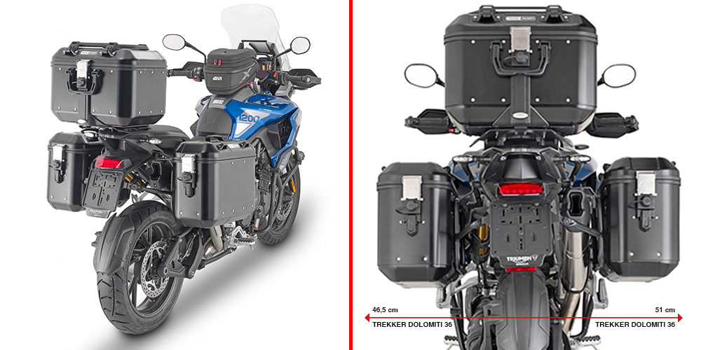 Triumph Tiger 1200 GT/GT PRO 22-25 boční nosiče KLO6422MK