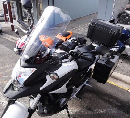 Plexi  Honda NC 700 X/750 X -15 K-D1111ST