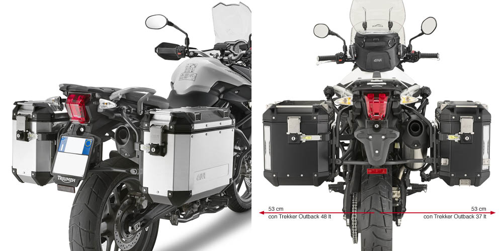 TRIUMPH Tiger 800XC/XR 11-17 nosič boční KL6401CAM