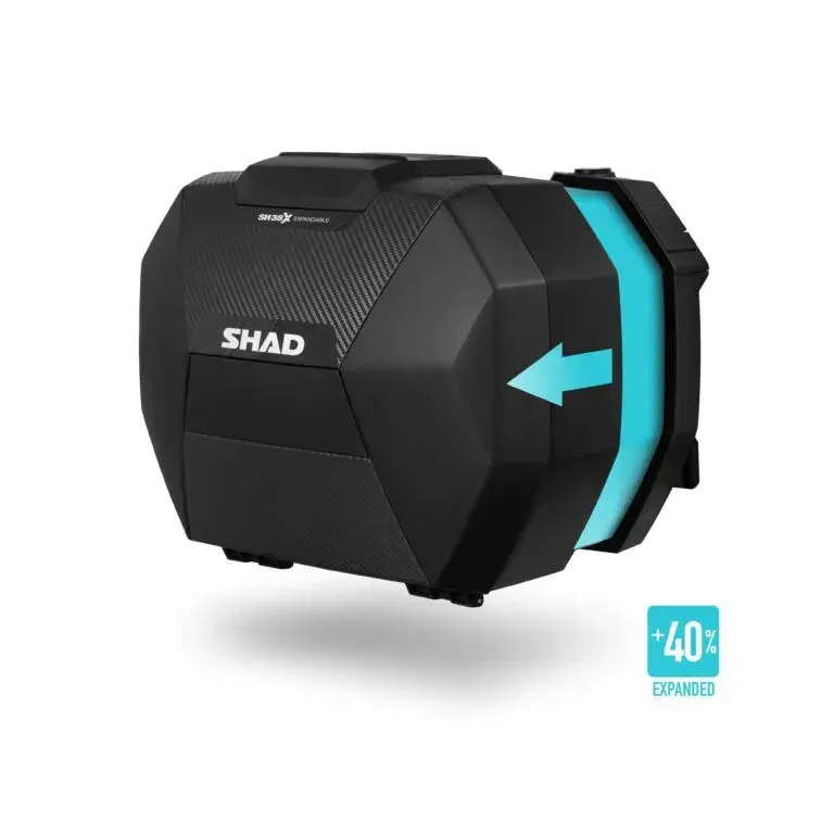 SHAD SH38X boční motokufry D0B38106 (3P,4P)