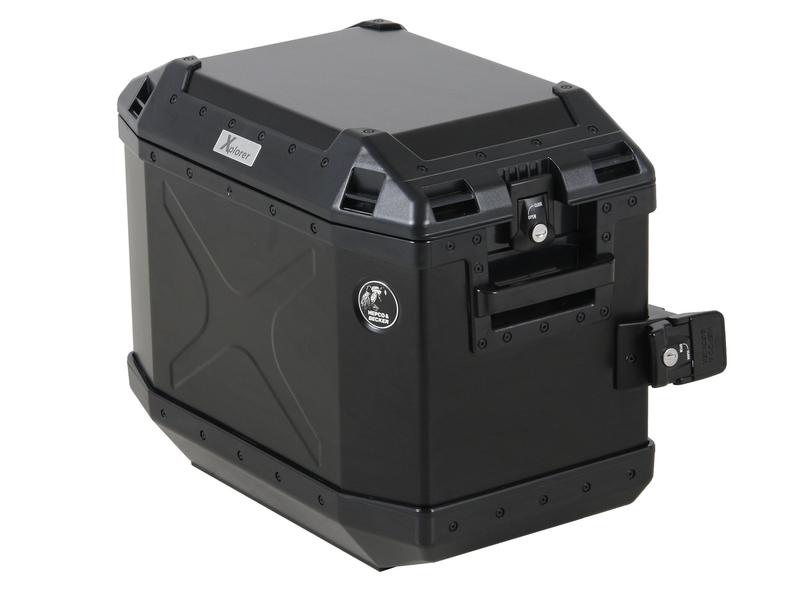 Motokufr boční Hepco-Becker Xplorer Levý  (B) 40L.610215