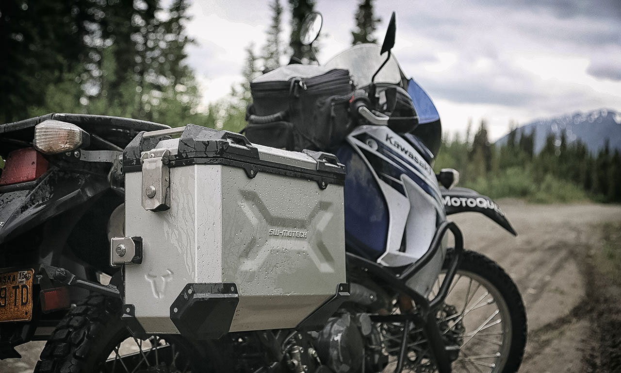 Hliníkový kufr TraX ADV 45 l.pravý ALK.00.733.10000R/S