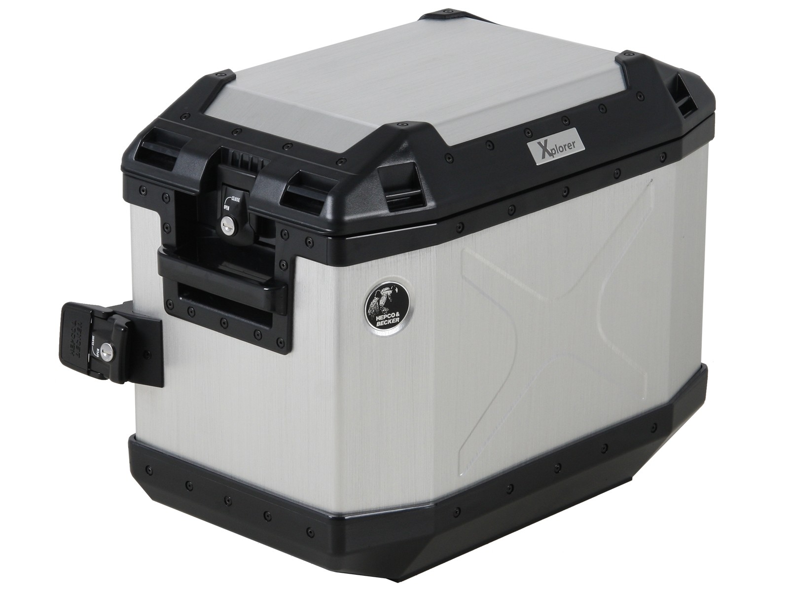 Motokufr boční Hepco-Becker Xplorer Pravý (S) 40L.610211