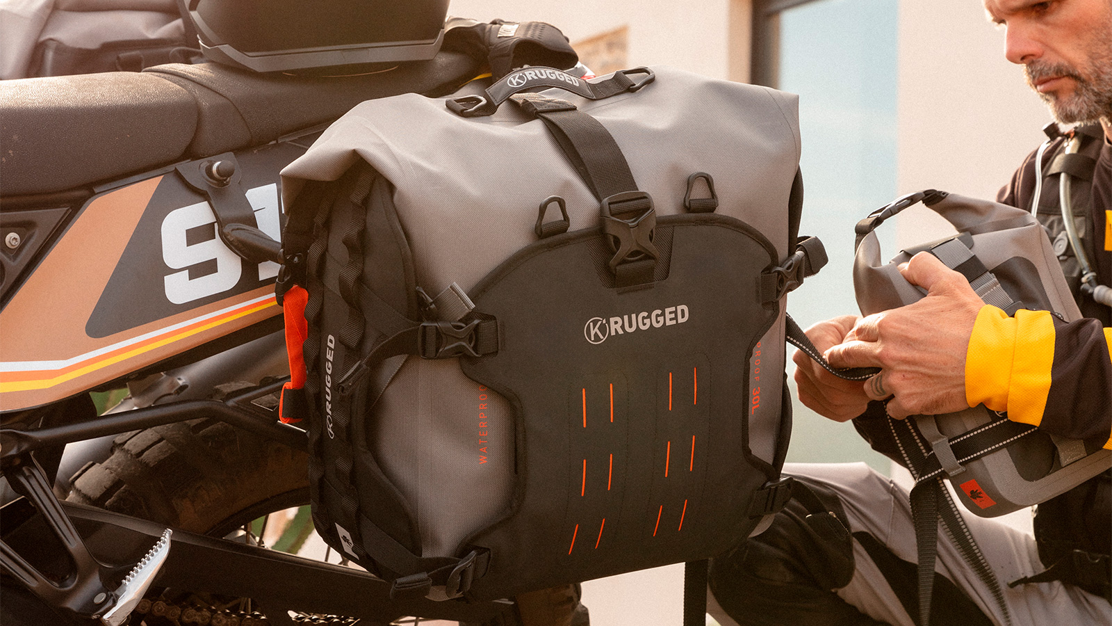Kappa AV07 K’RUGGED boční brašny 2x30l monokey