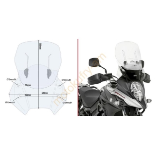 Suzuki V-Strom 1050 /XT 20-22/DE 23 plexi Kappa KAF3117