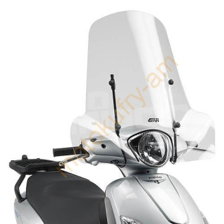 107A plexi Givi Piaggio 50-125-150-200