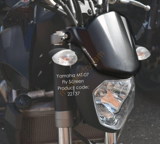 Yamaha MT-07 -2017 štítek černý mat 22137B