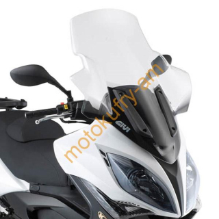 Kymco Xciting R300i/R500i 09-14 plexi GIVI D295ST