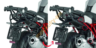  BMW R1200R/RS 15-/R1250R/S19-25 nosiče kufrů KLXR5117