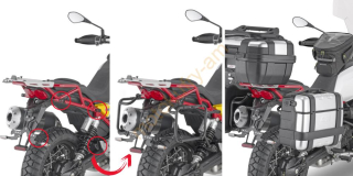 Moto Guzzi V 85 TT 19-23 boční nosiče KLOR8203MK