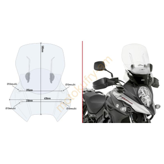 Suzuki V-Strom 1050 /XT 20-24/DE 23 plexi Givi AF3117