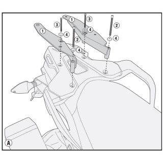 KTM 1050/1190/Adv./1290 S.Adv. mont.sada KR7705