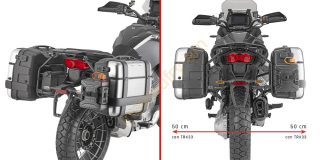 MOTO GUZZI  Stelvio 1000 24-25 boční nosiče KLO8208MK