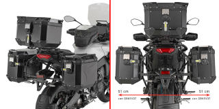 Yamaha Tracer 9/GT/GT+ 25-26 boční nosiče KLO2171CAM