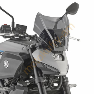 Yamaha MT-07 plexi Givi 1173S+A2169A